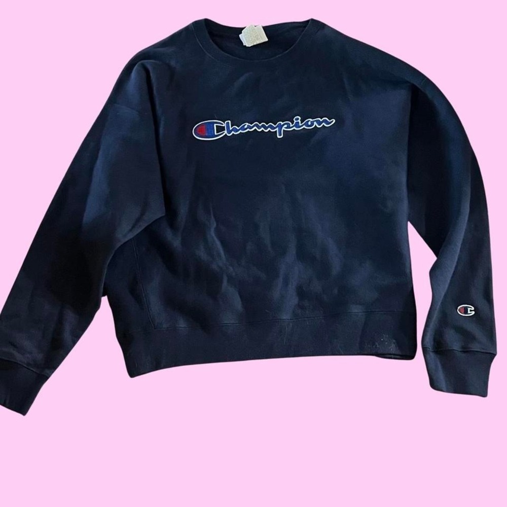Champion navy blue sweatshirt size 2XL